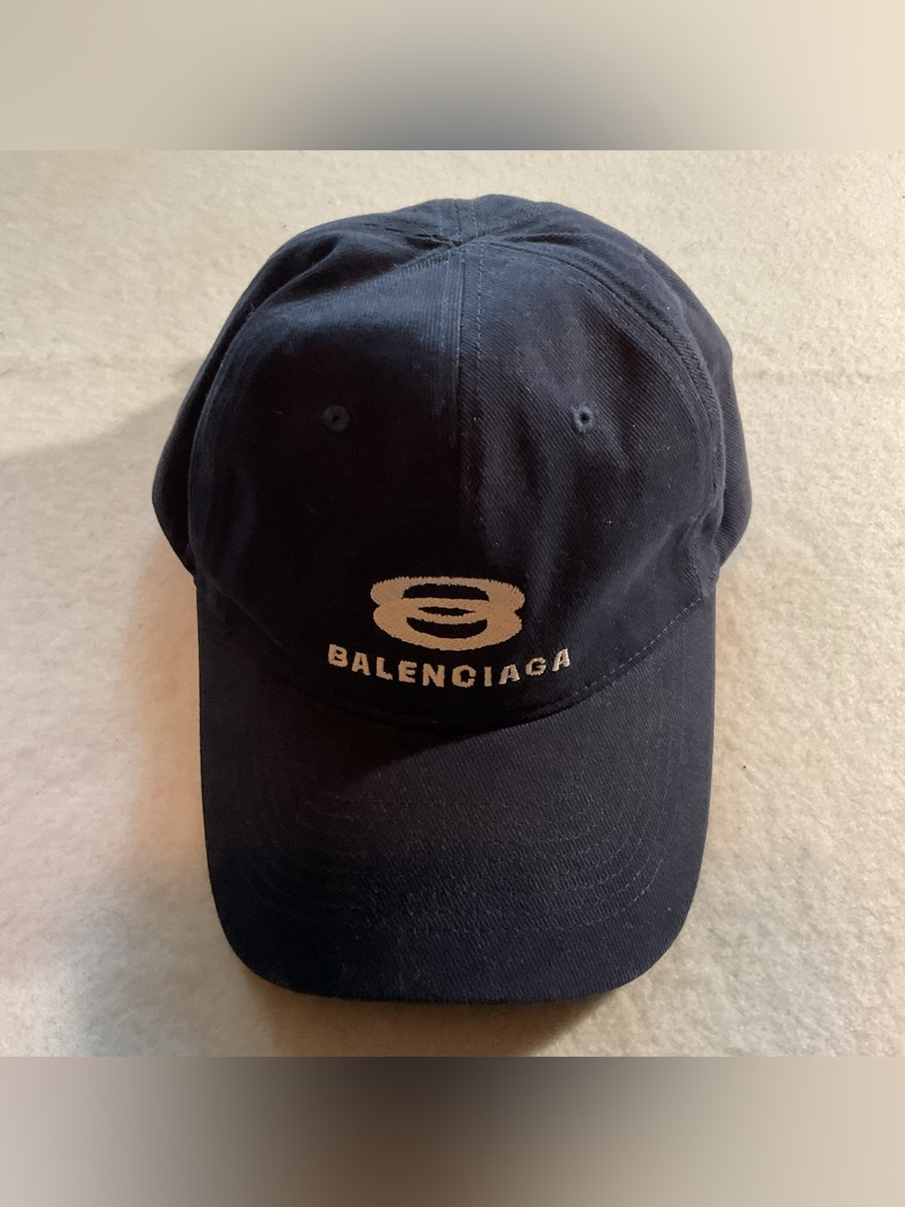 Balenciaga Snowboard Logo Baseball Cap - size - Large 59cm